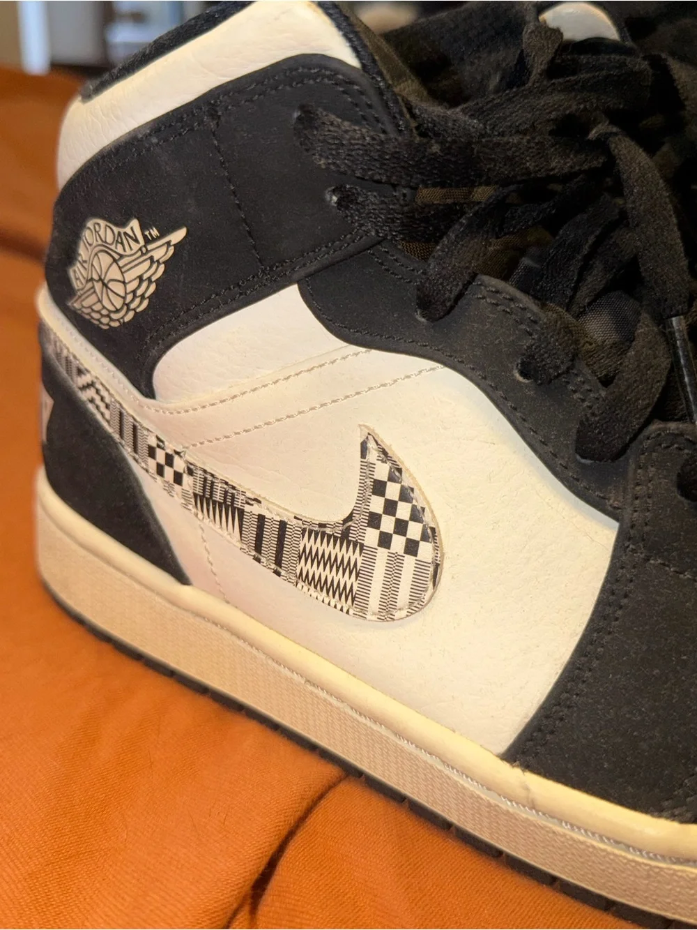 LIMITED SALE! Jordan 1 “Equality” High-Top Sneakers in Black and White